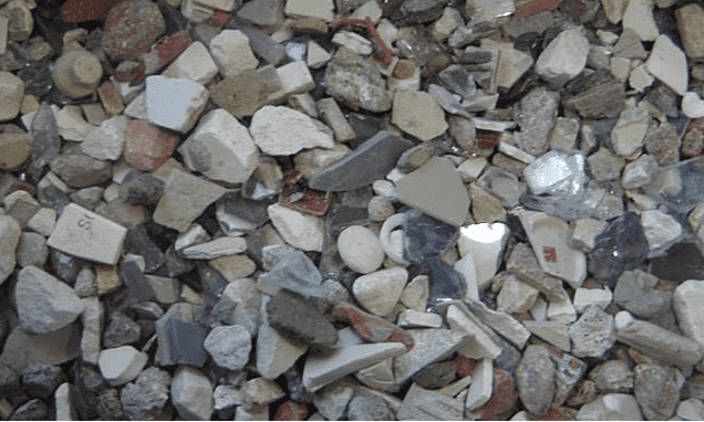 Defects removed - Recycled Crushed Stone