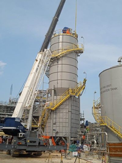 Soda Ash Silo — Freeport Smelter, Gresik