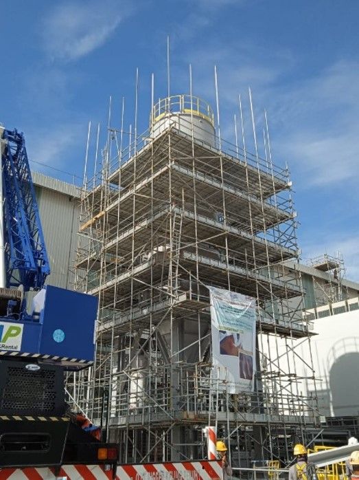 Lime Silo Installation — Freeport Smelter, Gresik