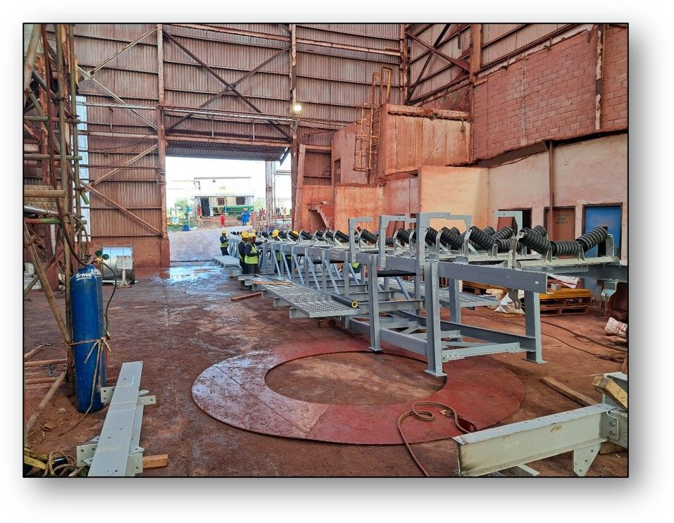 Conveyor System — Chemical Plant Project
